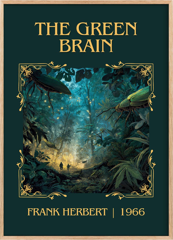 The Green Brain Classic Book Art Print by Frank Herbert