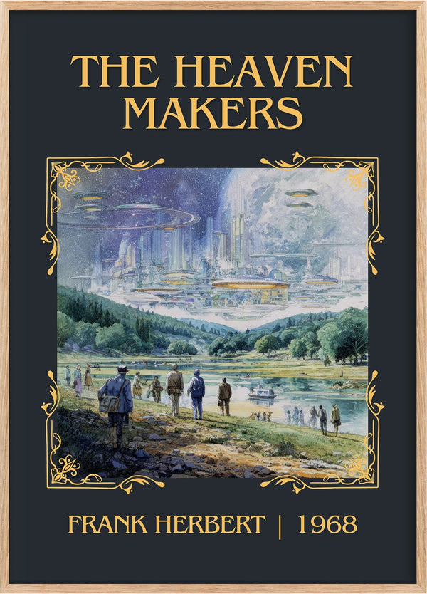 The Heaven Makers Classic Book Art Print by Frank Herbert