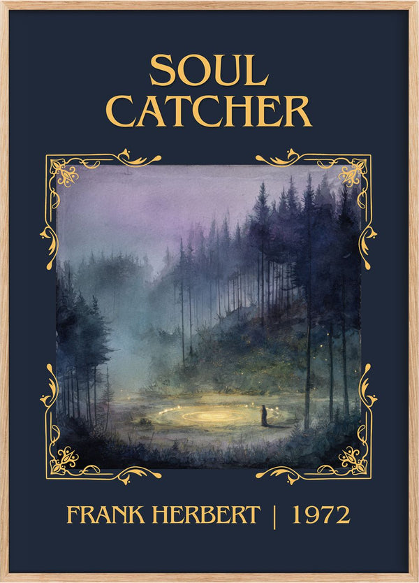 Soul Catcher Classic Book Art Print by Frank Herbert