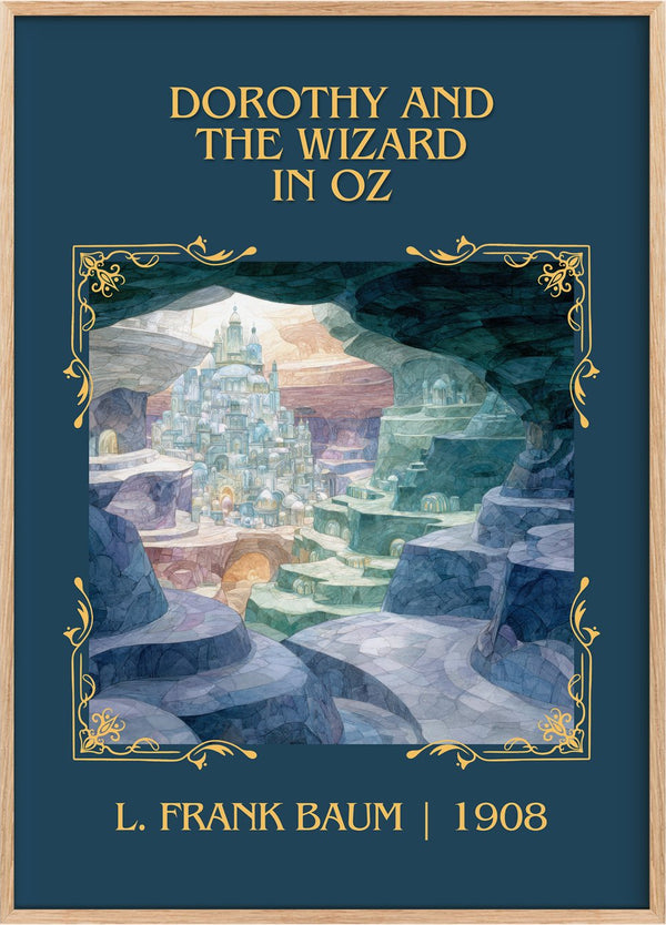 Dorothy And The Wizard In Oz Classic Book Art Print by L. Frank Baum