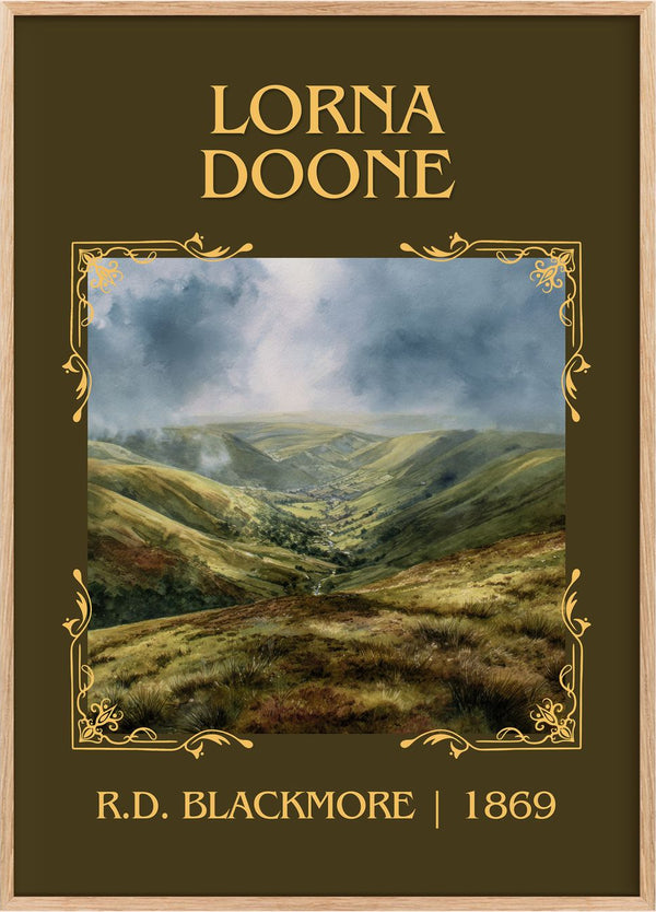 Lorna Doone Classic Book Art Print by R.D. Blackmore