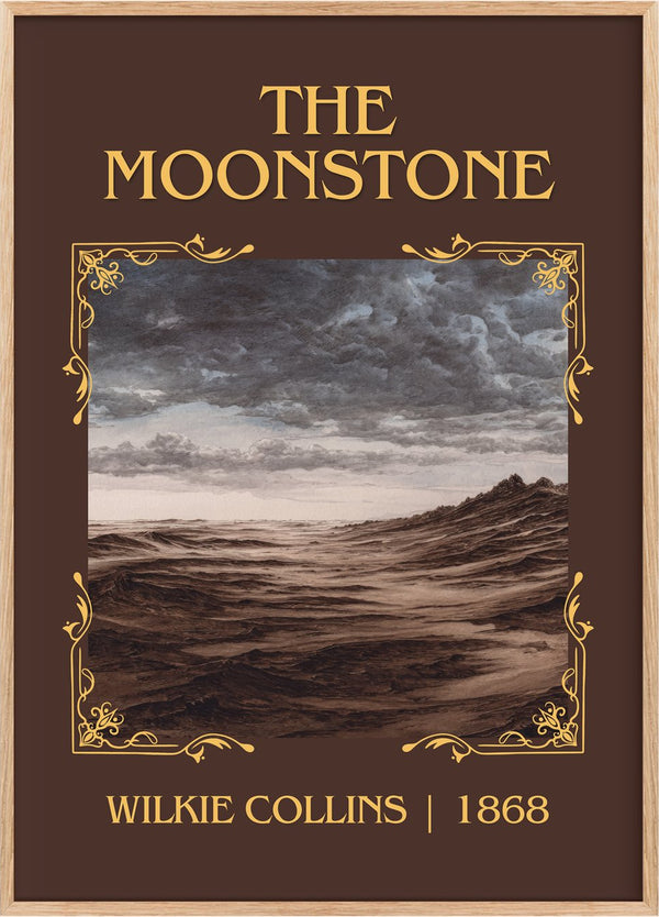 The Moonstone Classic Book Art Print by Wilkie Collins