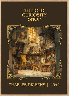 The Old Curiosity Shop Classic Book Art Print by Charles Dickens