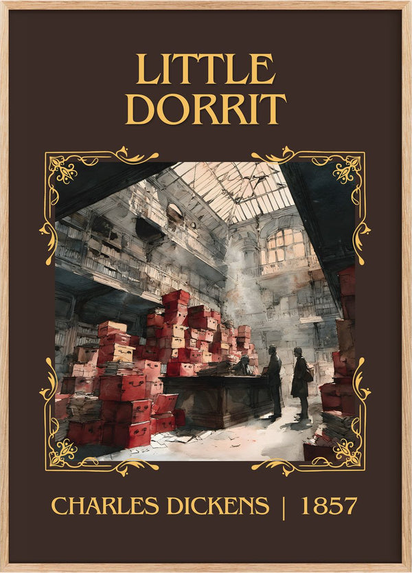 Little Dorrit Classic Book Art Print by Charles Dickens
