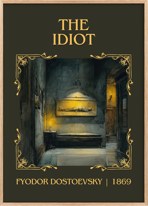 The Idiot Classic Book Art Print by Fyodor Dostoevsky