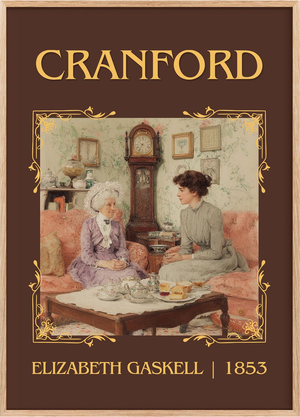 Cranford Classic Book Art Print by Elizabeth Gaskell
