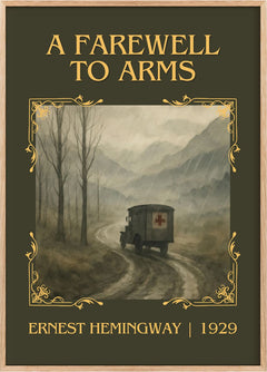A Farewell To Arms Classic Book Art Print by Ernest Hemingway