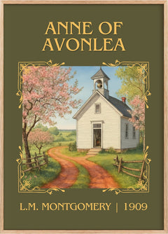 Anne Of Avonlea Classic Book Art Print by L.M. Montgomery