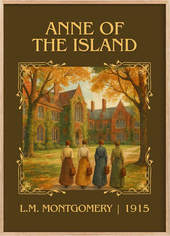 Anne Of The Island Classic Book Art Print by L.M. Montgomery