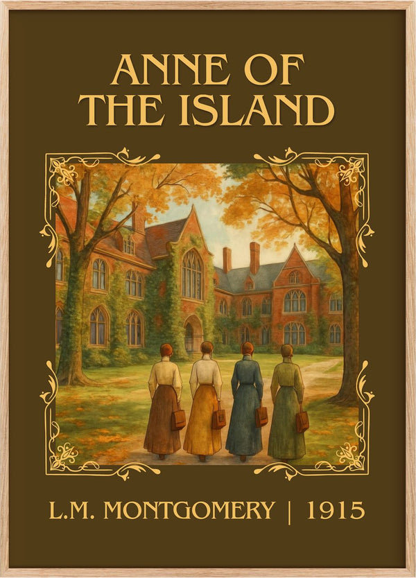 Anne Of The Island Classic Book Art Print by L.M. Montgomery