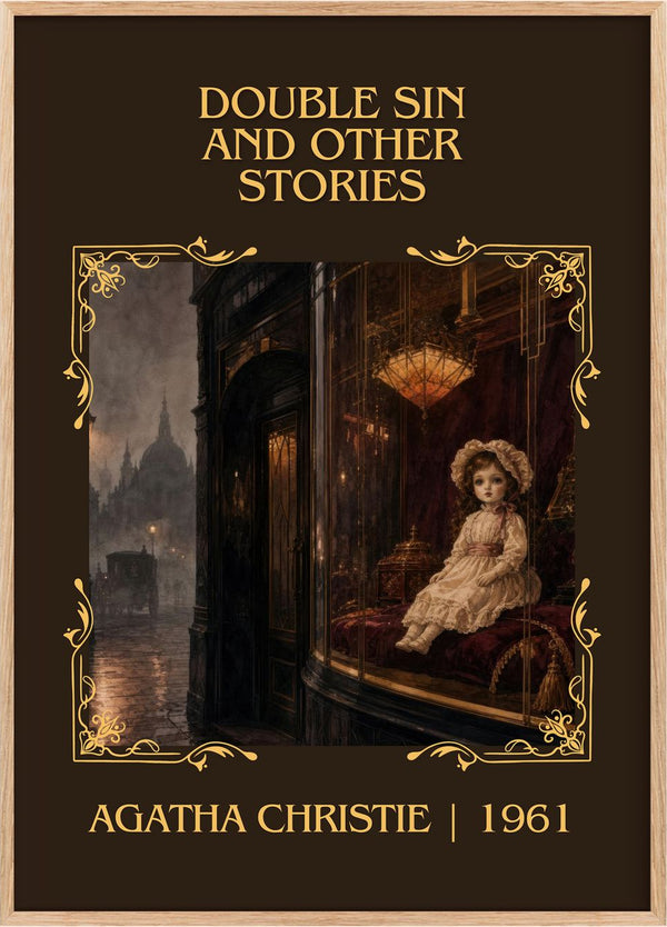 Double Sin And Other Stories Classic Book Art Print by Agatha Christie