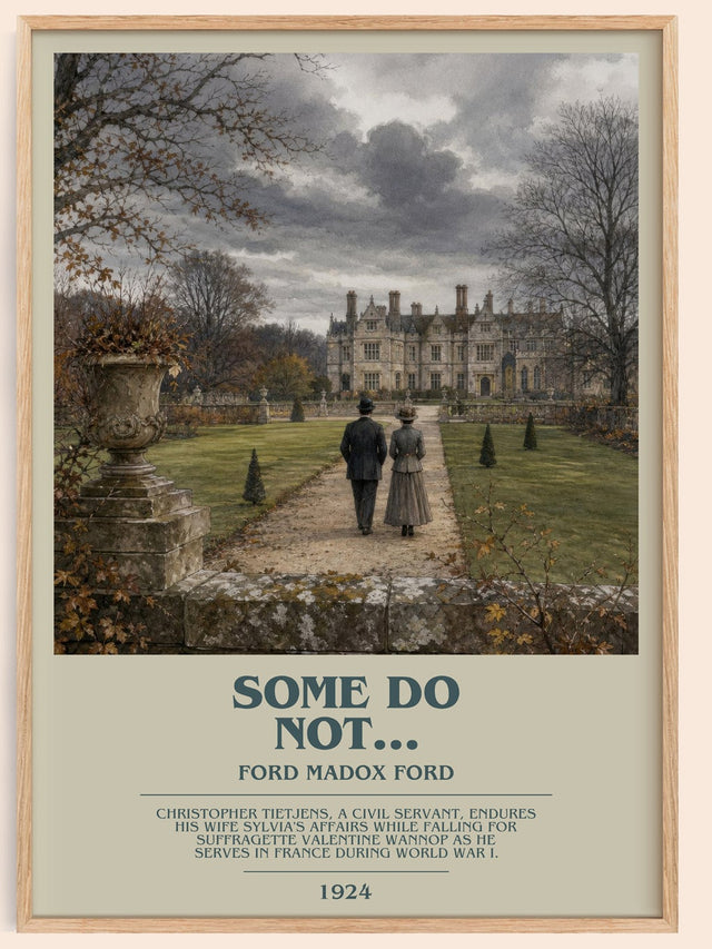 Some Do Not... Bookish Wall Art by Ford Madox Ford