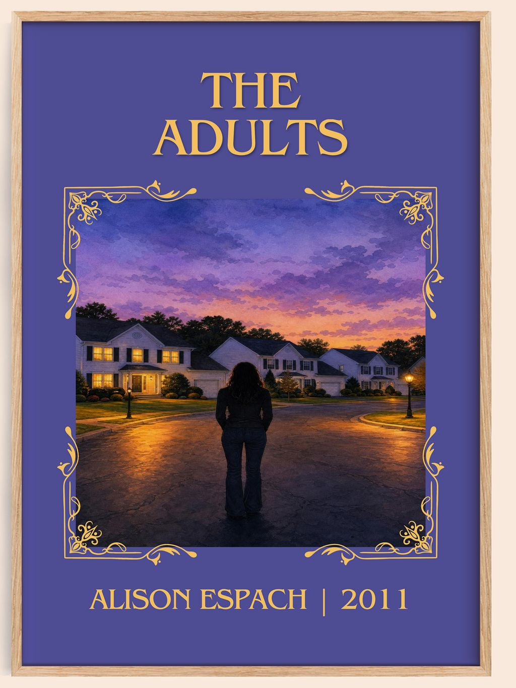 The Adults Classic Book Art Print by Alison Espach – book poster