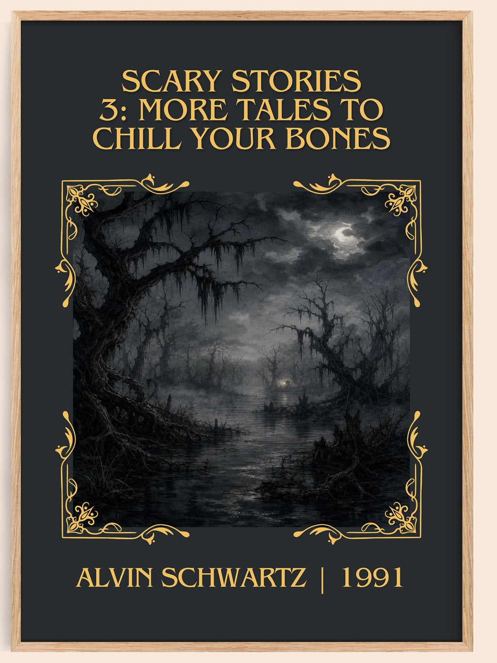 Scary Stories 3: More Tales To Chill Your Bones Classic Book Art – book poster