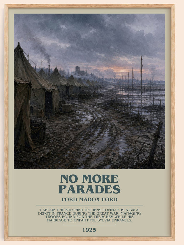 No More Parades Bookish Wall Art by Ford Madox Ford