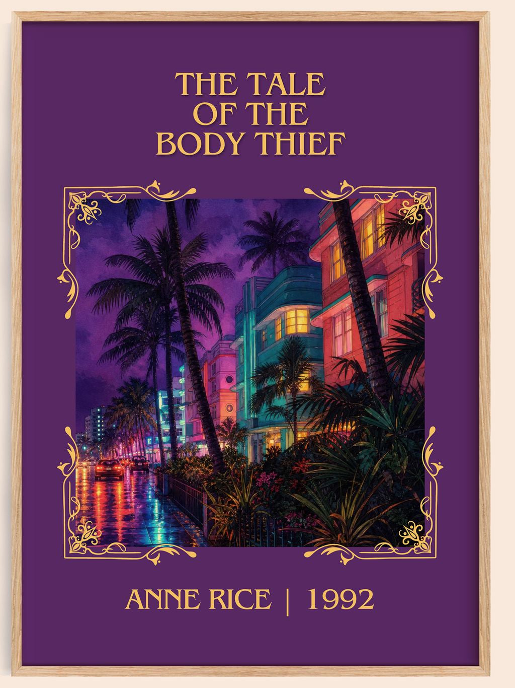 The Tale Of The Body Thief Classic Book Art Print by Anne Rice – book poster