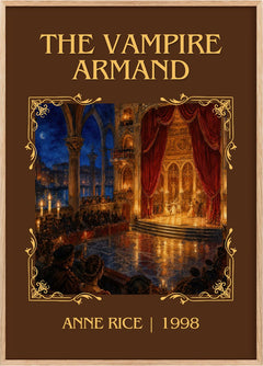 The Vampire Armand Classic Book Art Print by Anne Rice
