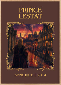 Prince Lestat Classic Book Art Print by Anne Rice