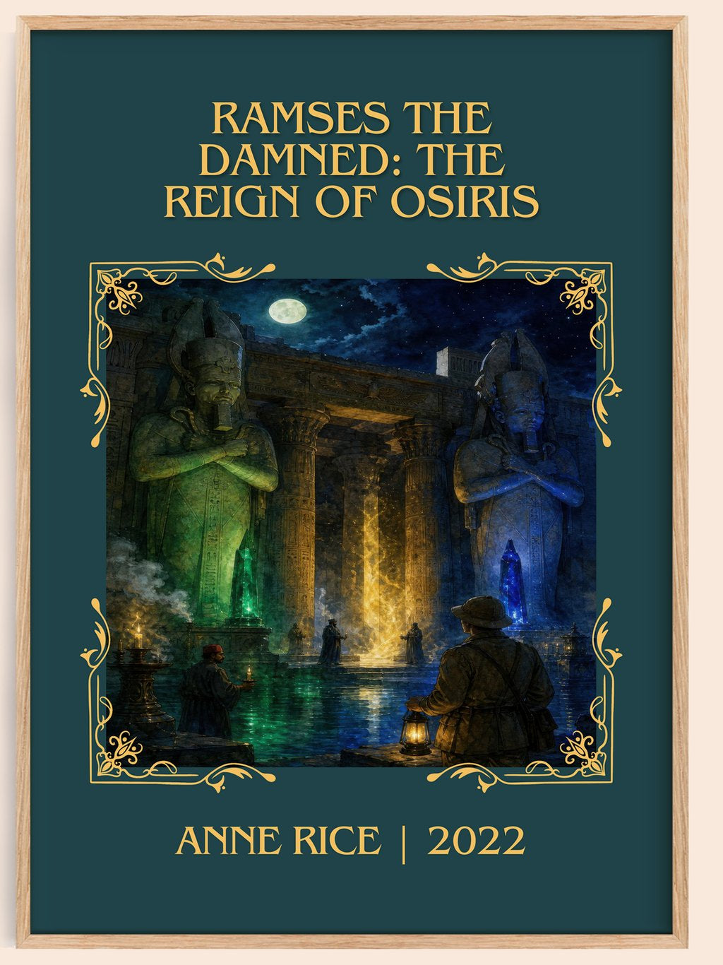 Ramses The Damned: The Reign Of Osiris Classic Book Art Print – book poster