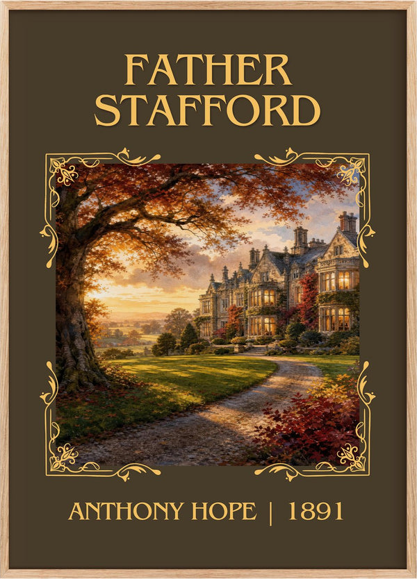 Father Stafford Classic Book Art Print by Anthony Hope
