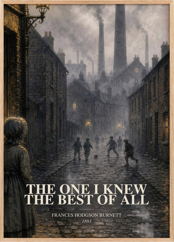 One I Knew The Best Of All Book Watercolour Illustration by F. Burnett