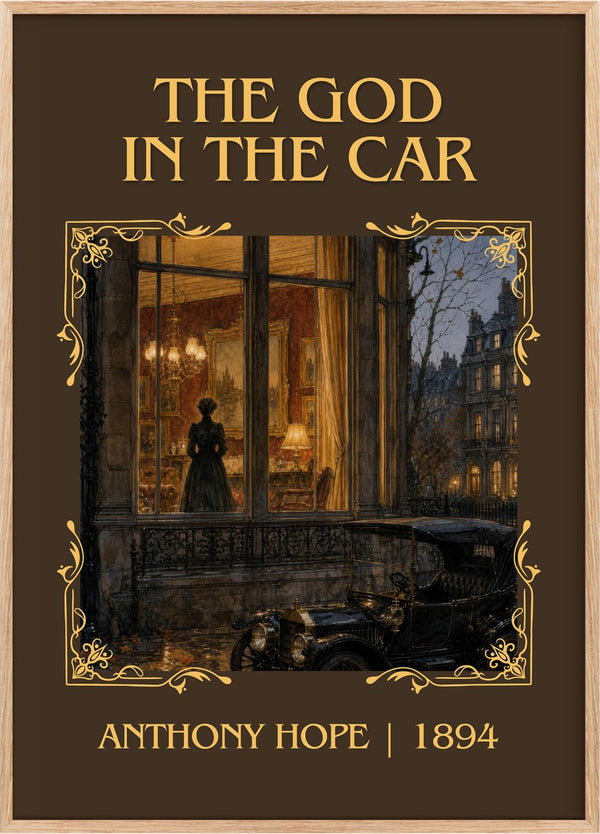 The God In The Car Classic Book Art Print by Anthony Hope