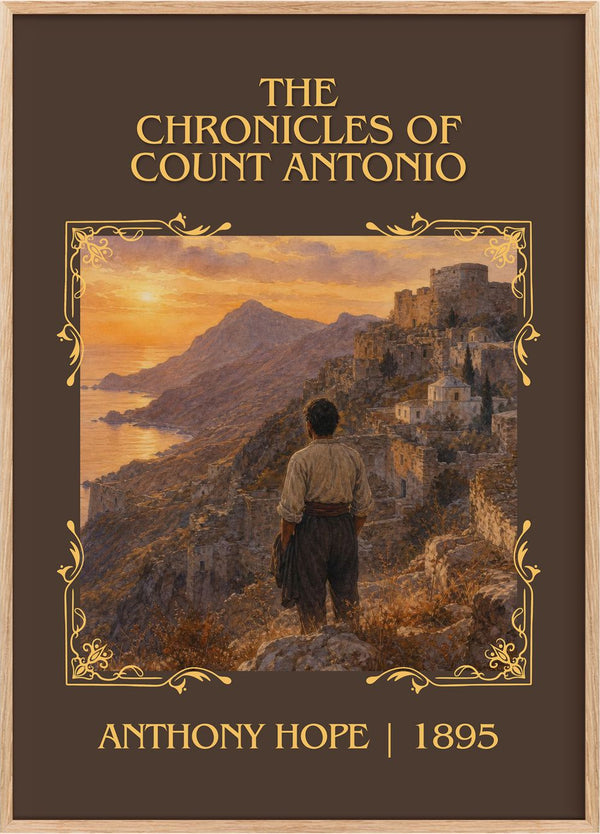 The Chronicles Of Count Antonio Classic Book Art Print by Anthony Hope