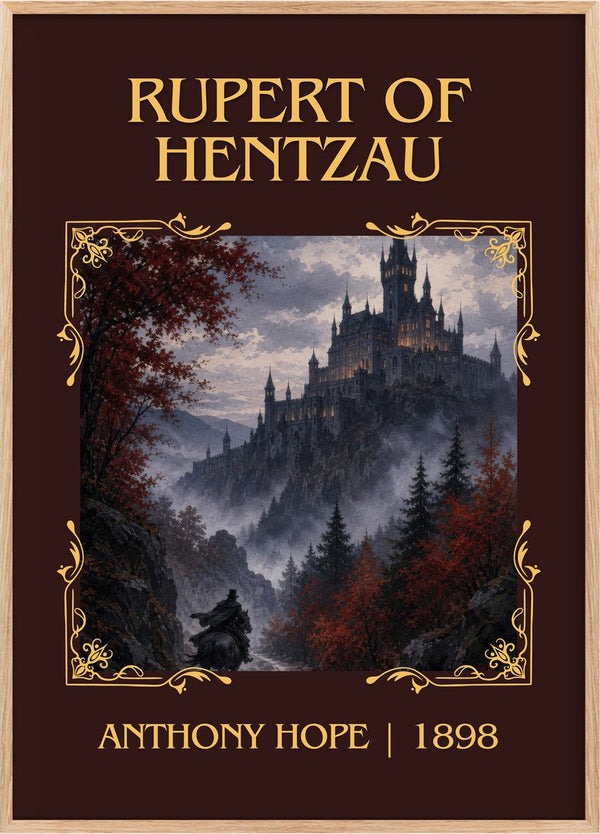 Rupert Of Hentzau Classic Book Art Print by Anthony Hope