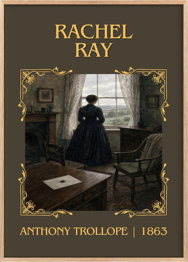 Rachel Ray Classic Book Art Print by Anthony Trollope