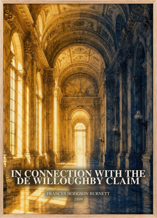 In Connection With The De Willoughby Claim Book Watercolour Illustration by Frances Hodgson Burnett
