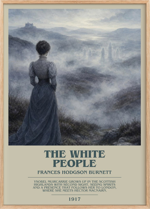 The White People Bookish Wall Art by Frances Hodgson Burnett