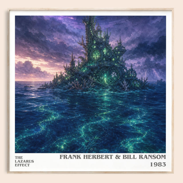 The Lazarus Effect Literary Art Print by Frank Herbert & Bill Ransom