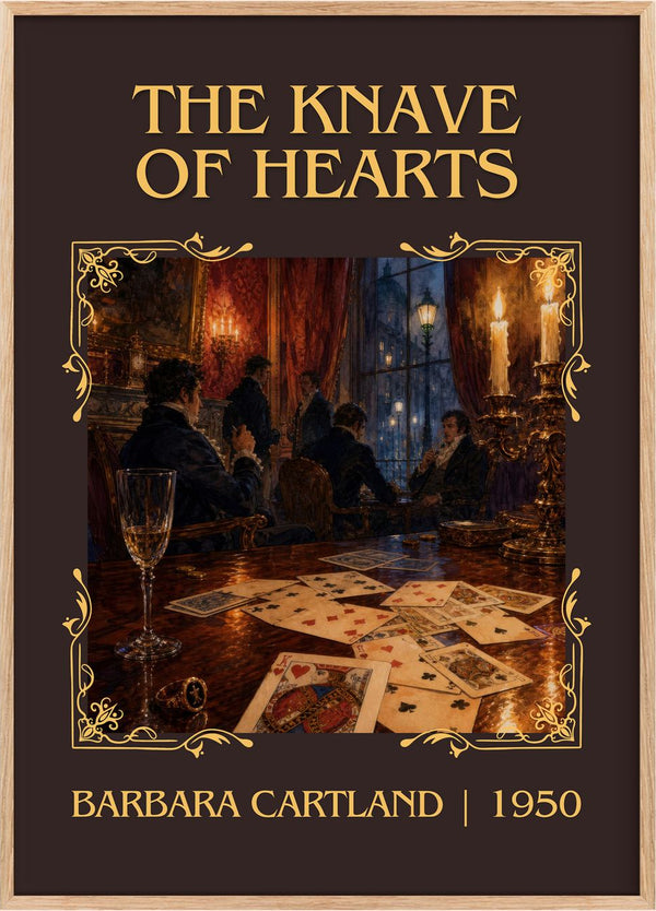 The Knave Of Hearts Classic Book Art Print by Barbara Cartland