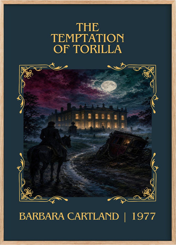 The Temptation Of Torilla Classic Book Art Print by Barbara Cartland