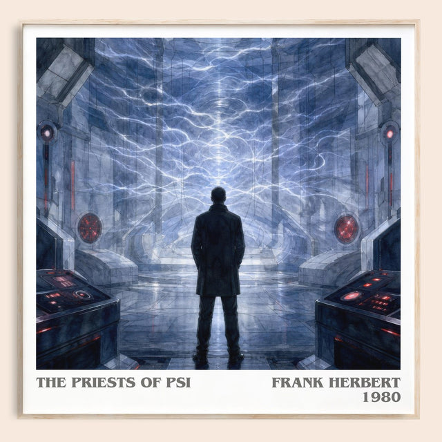 The Priests Of Psi Literary Art Print by Frank Herbert