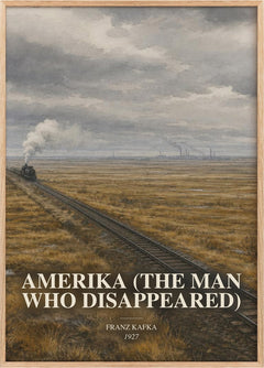 Amerika (The Man Who Disappeared) Book Watercolour Illustration by Franz Kafka