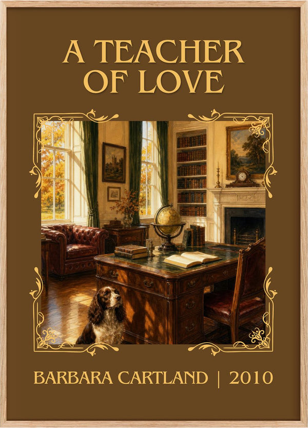 A Teacher Of Love Classic Book Art Print by Barbara Cartland