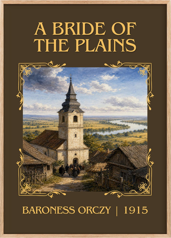 A Bride Of The Plains Classic Book Art Print by Baroness Orczy