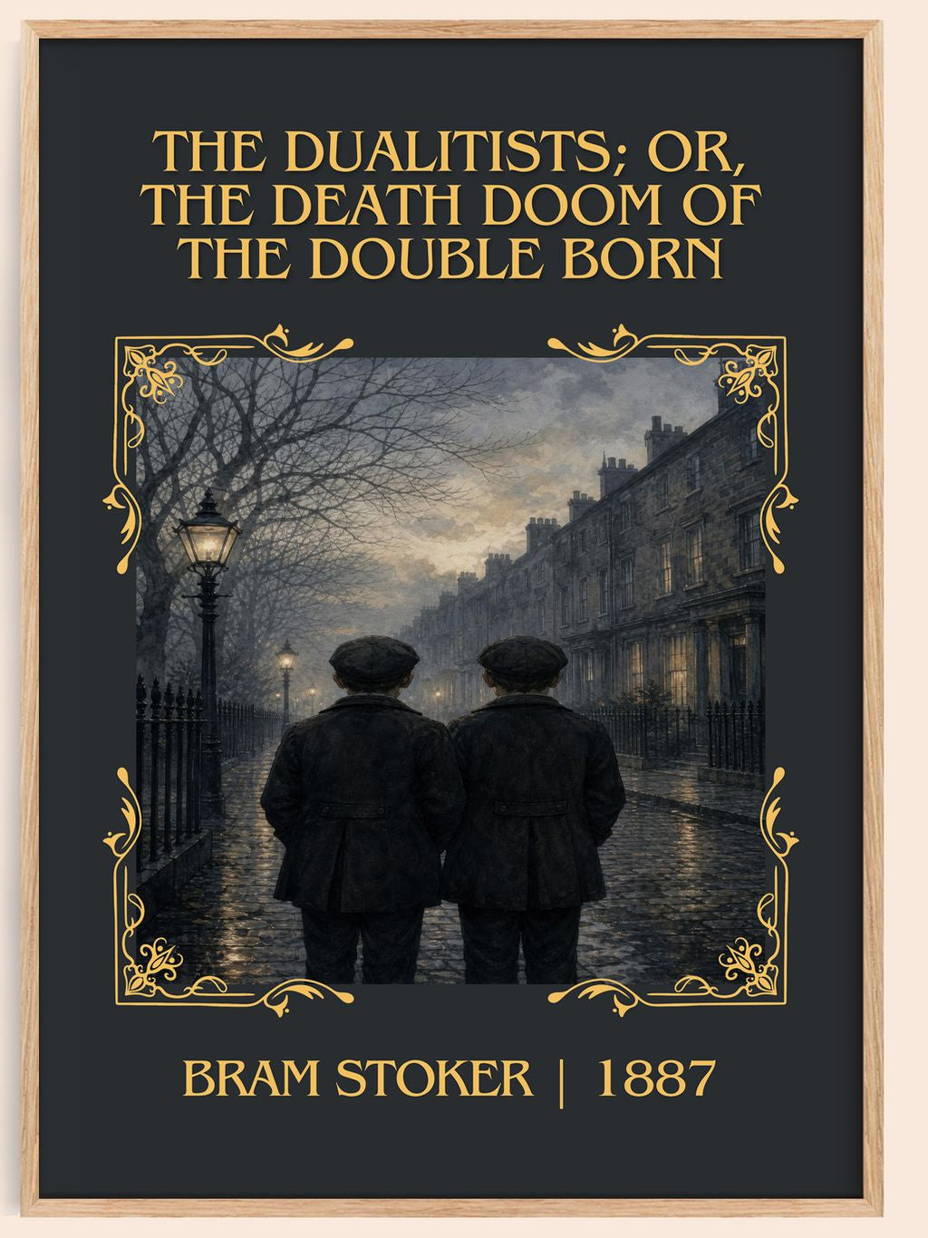 Dualitists; Or, The Death Doom Of The Double Born Classic Book Art – book poster