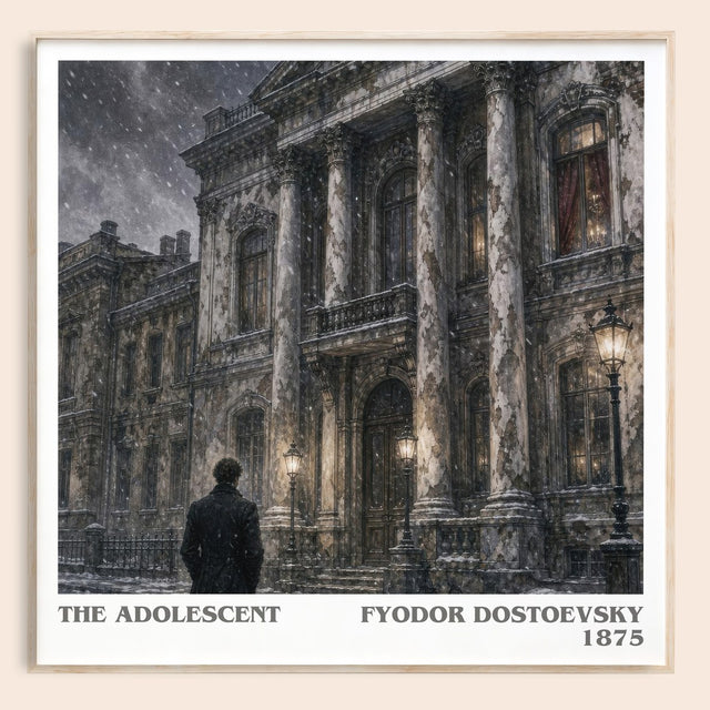 The Adolescent Literary Art Print by Fyodor Dostoevsky
