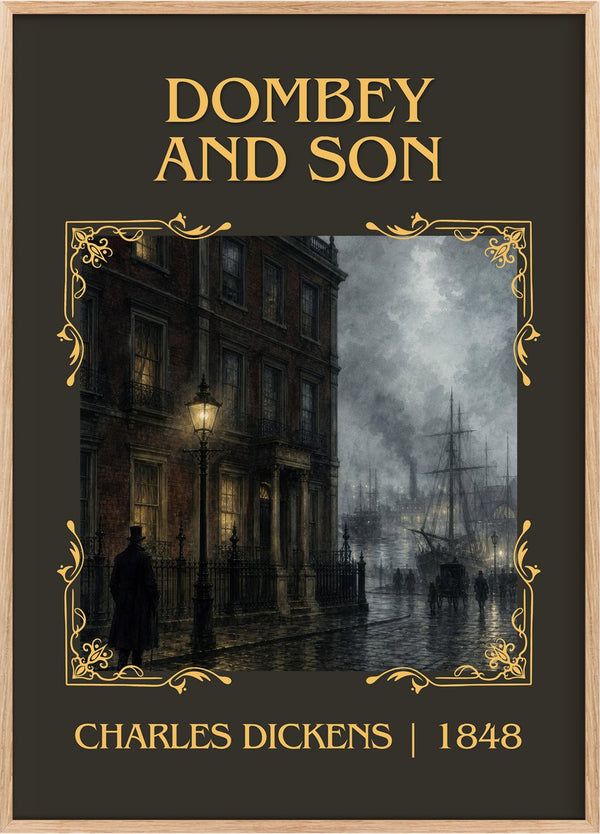 Dombey And Son Classic Book Art Print by Charles Dickens