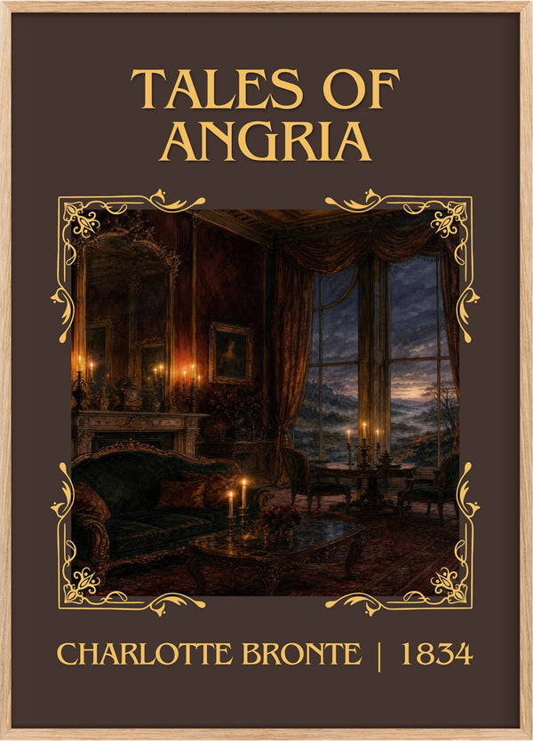 Tales Of Angria Classic Book Art Print by Charlotte Brontë