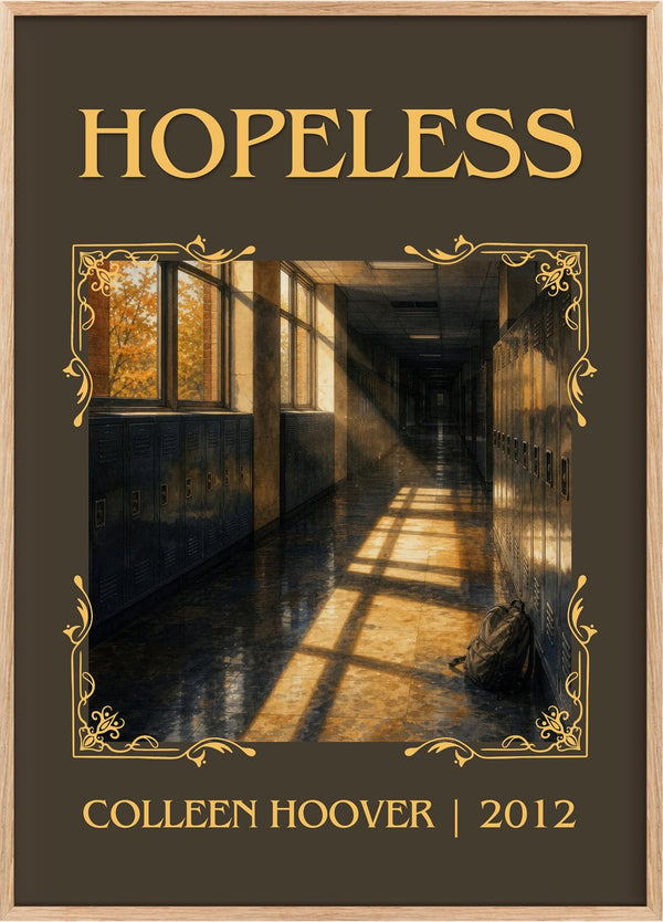 Hopeless Classic Book Art Print by Colleen Hoover