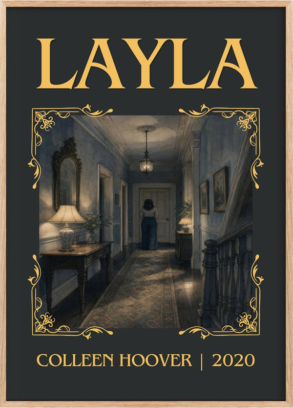 Layla Classic Book Art Print by Colleen Hoover