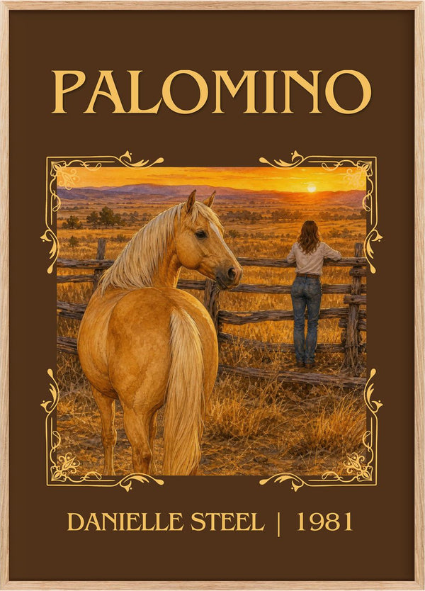 Palomino Classic Book Art Print by Danielle Steel