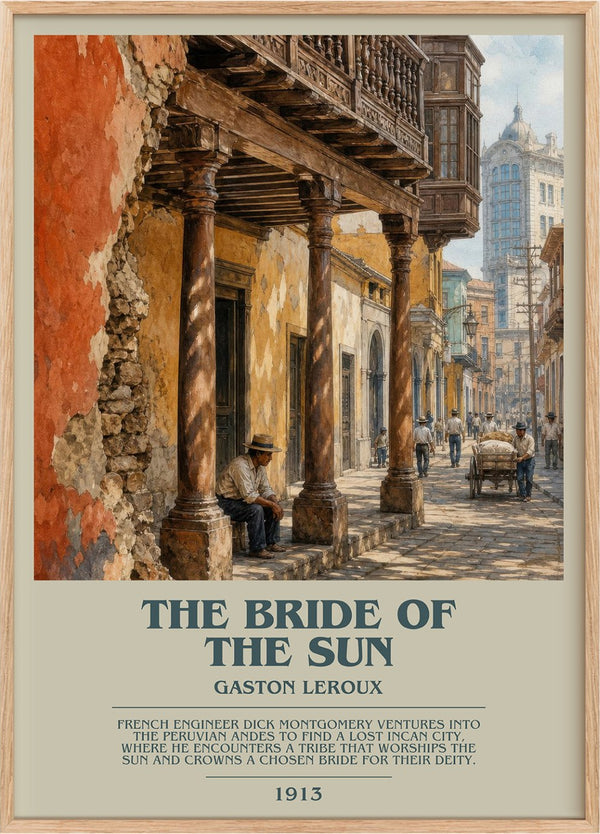 The Bride Of The Sun Bookish Wall Art by Gaston Leroux