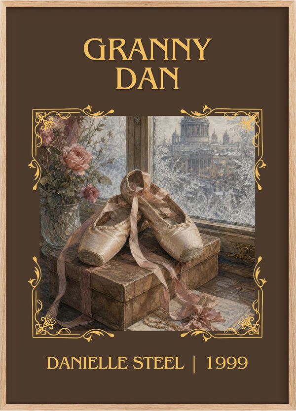 Granny Dan Classic Book Art Print by Danielle Steel