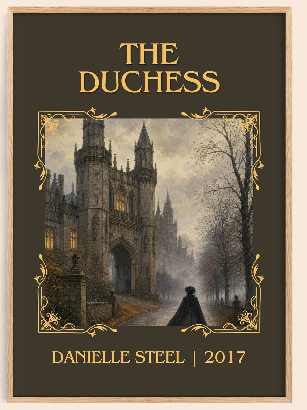 The Duchess Classic Book Art Print by Danielle Steel – book poster