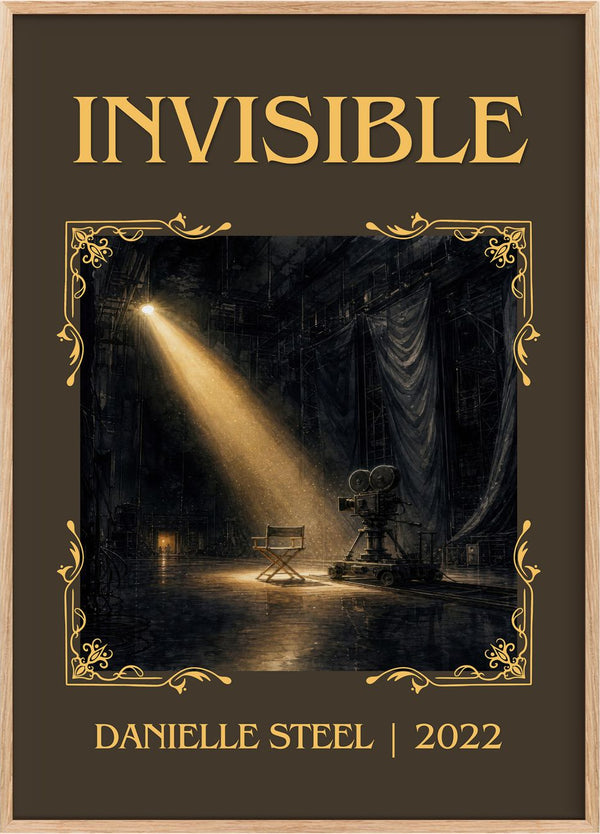 Invisible Classic Book Art Print by Danielle Steel