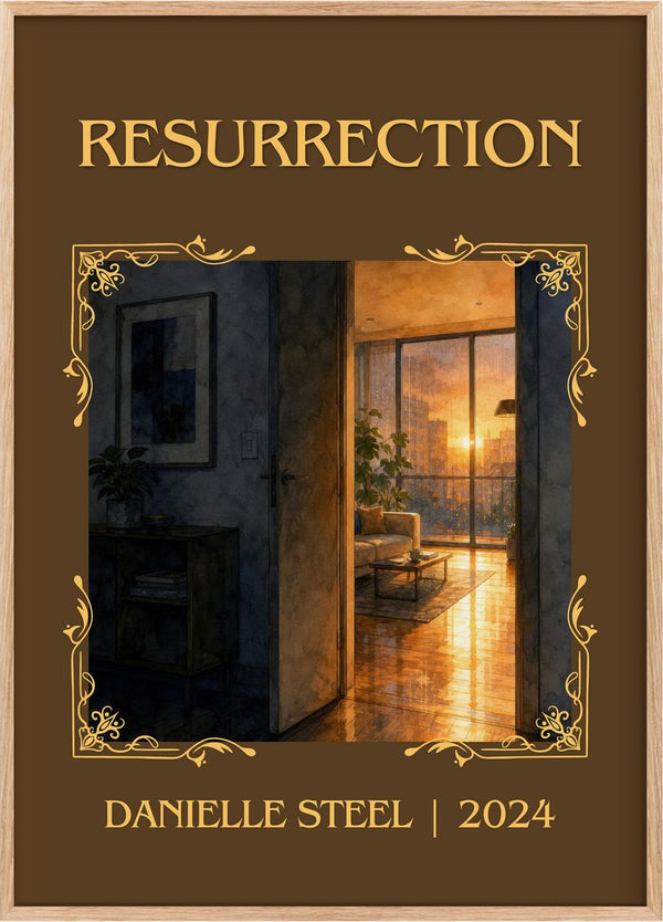 Resurrection Classic Book Art Print by Danielle Steel